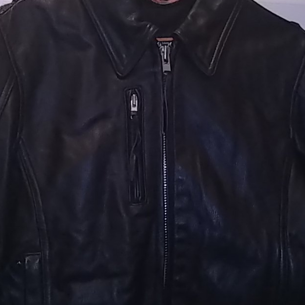 First Classics Leather Gear Ladies Leather Motorcycle Jacket View 3